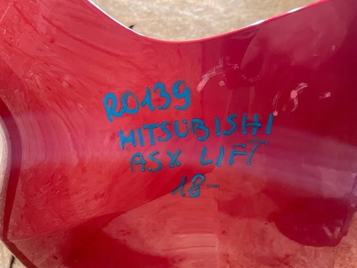 фото №10, Mitsubishi asx рестайлінг 16-19 бампер зад задній