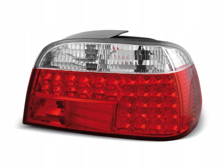 фото №1, Лампы диодные зад bmw 7 e38 94-01 red белый led