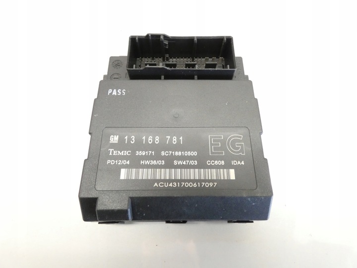 фото №1, Модуль bsi opel vectra c signum 02-08 13168781