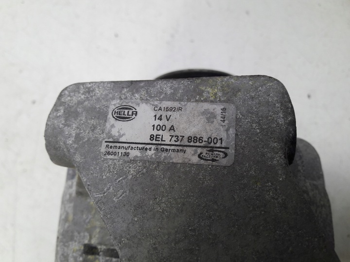 фото №4, Генератор hella 8e1737886 opel vectra c