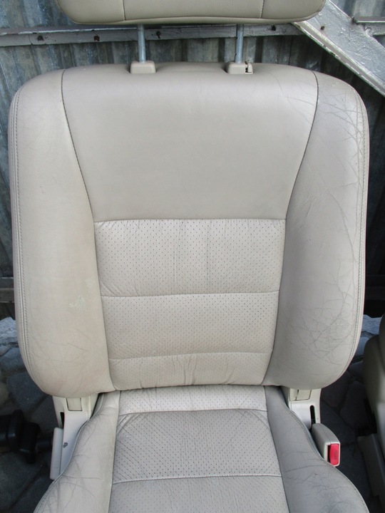 фото №4, Mitsubishi pajero iii 5d 99-06 сиденье диван кожа