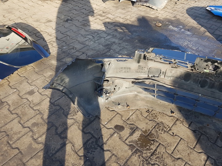 фото №10, Nissan qashqai i j10 рестайлинг 10-13r бампер перед решётка радиатора ксенон gabk