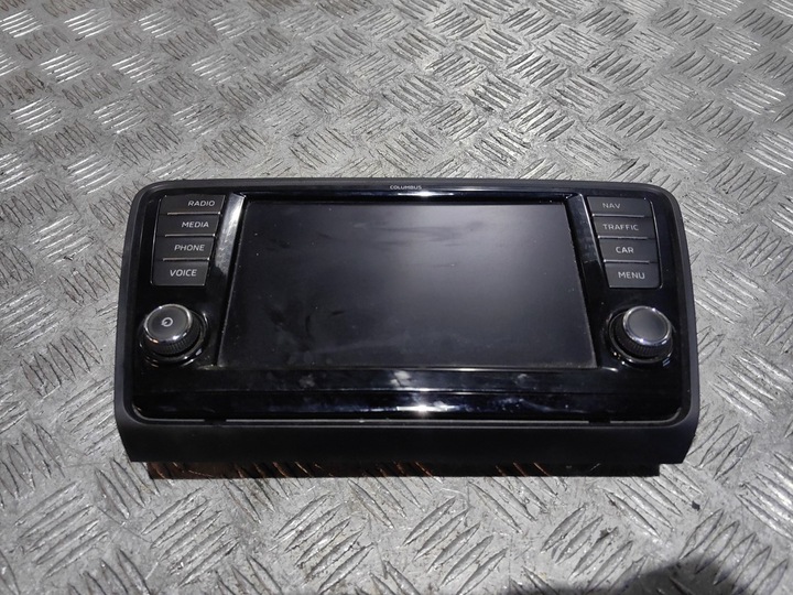 фото №1, Радіо дисплей екран навігація skoda octavia 3 iii 5e0919606