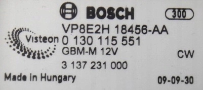 фото №2, Ford fiesta mk7 09 вентилятор вентилятор нагрівача