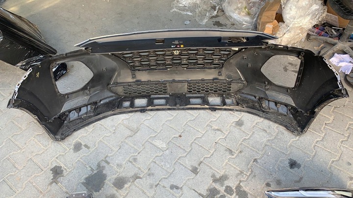 фото №5, Hyundai santa fe 2019- бампер перед лампи led