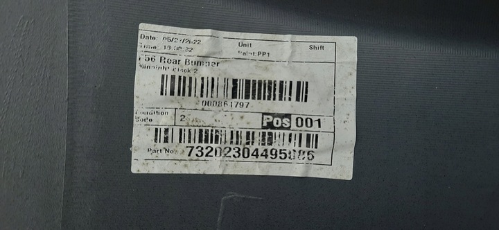 фото №14, Бампер зад mini cooper f56 one 14-