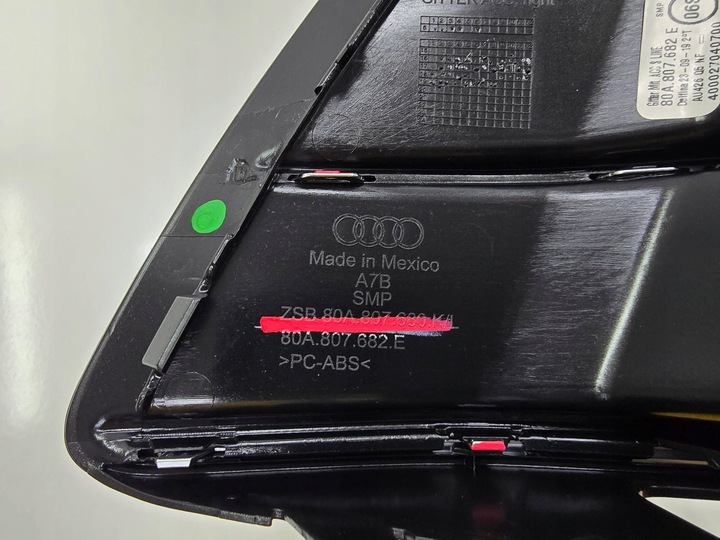 фото №9, Решётка решётка бампера передней do audi q5 2 ii 80a s-line 16- правая prz