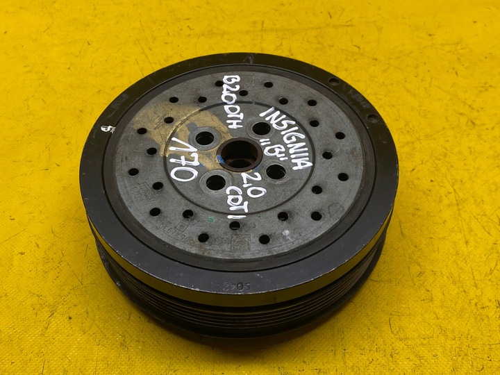 фото №2, Колесо пасове вала 55577930 zafira c insignia a b 2.0 cdti b20dth