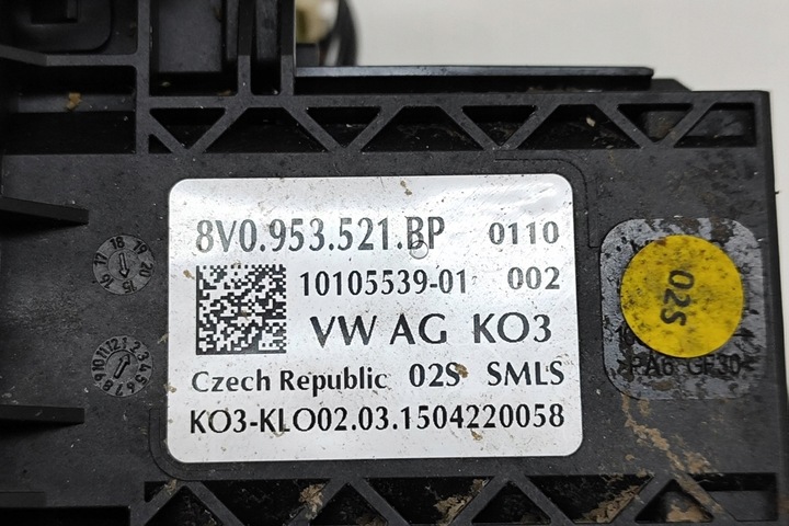 фото №6, Audi a3 sportback 8va переключатель поворотов дворник 8v0953521bp 2