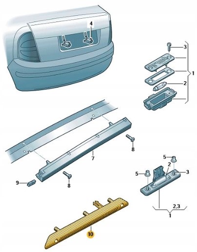 фото №2, Третье свет сплава skoda superb 2 ii универсал