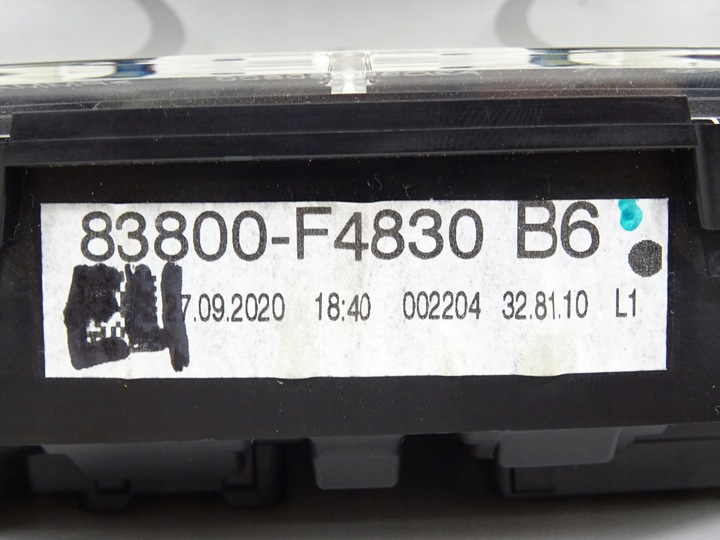 фото №9, Toyota c-hr рестайлинг спидометр приборы eu 83800-f4830