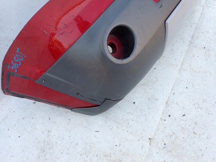 фото №7, Ford fiesta mk6 рестайлінг 05- cross бампер зад задній