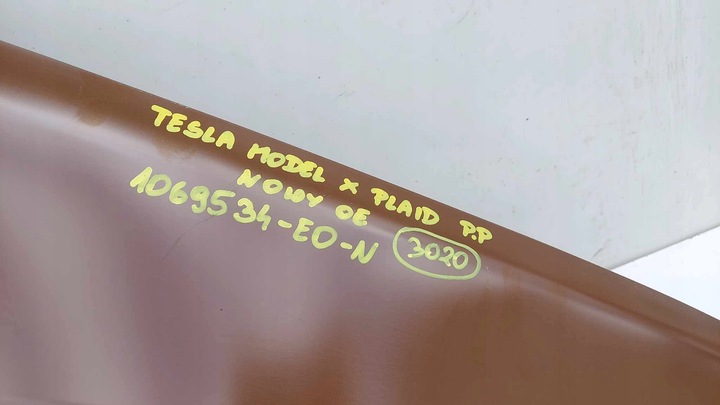 фото №9, Tesla модель x plaid крило правий перед переднє новий оригінал 3020