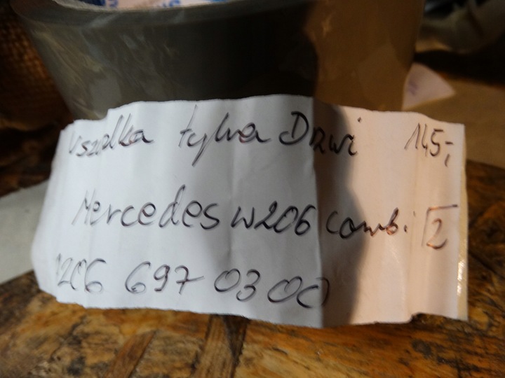 фото №2, Идеал прокладка дверь задняя mercedes w206 combi 1