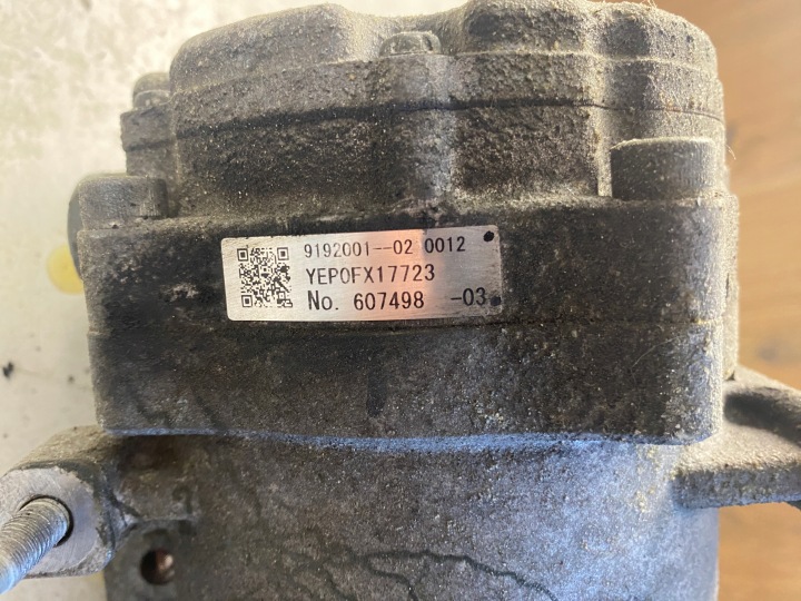 фото №6, Nissan leaf i компрессор кондиционера 92600 3ng0a