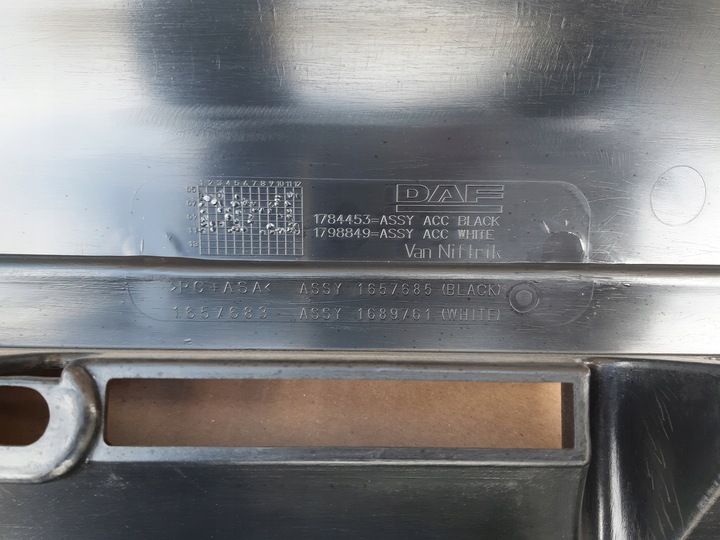 фото №8, Daf cf капот решётка решётка радиатора радиатор 1784453 оригинал новая