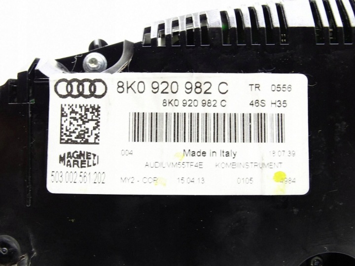 фото №7, Спидометр спидометр приборы audi a4 b8 рестайлинг 1.8 2.0 tfsi 8k0920982c