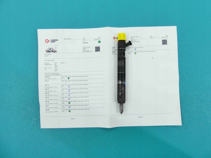 фото №1, Тест інжектор ford focus mk1 1.8 tdci