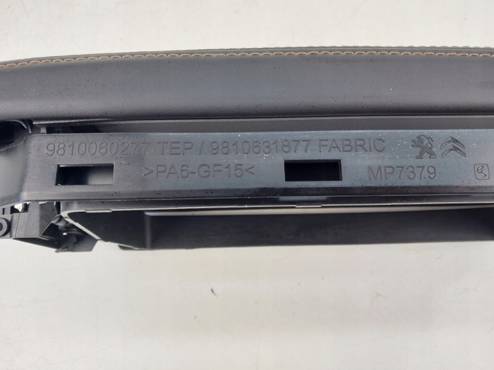 фото №9, Подлокотник средний кожа 9810060277 9810631877 peugeot 3008 ii