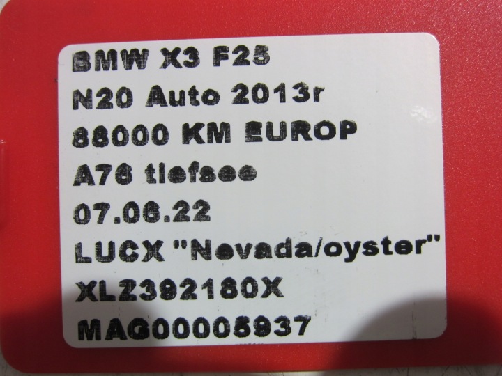 фото №15, Bmw x3 f25 2.0 амортизатор поворотный кулак рычаг правый
