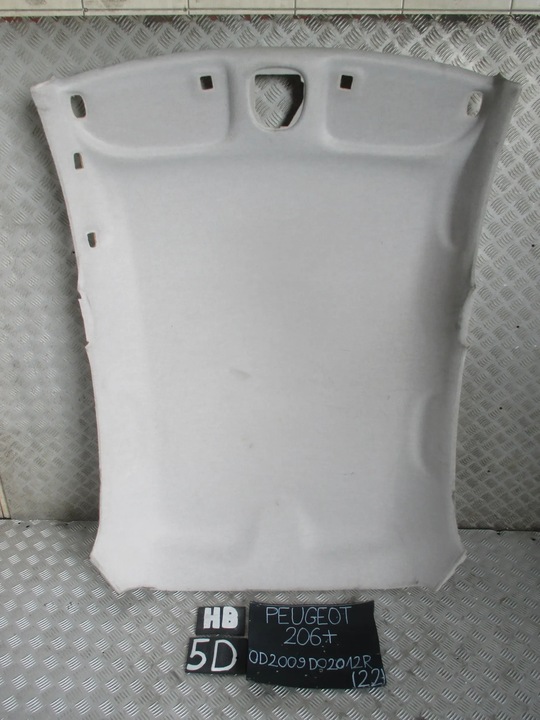 фото №1, Потолок peugeot 206+ 1.4 b. 8v 09-12 r. 5d