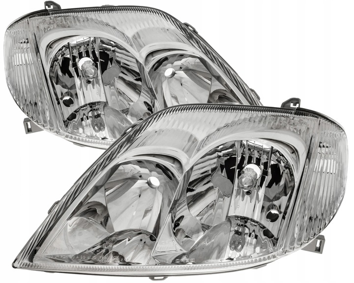 фото №1, Toyota corolla e12 комплект фари лампи перед