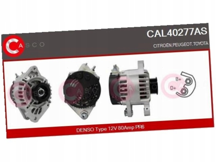 фото №2, Генератор casco cal40277as