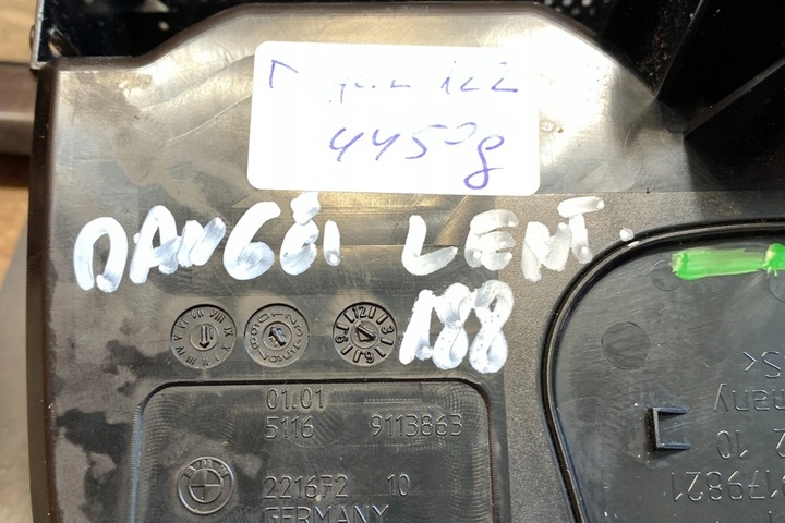 фото №10, Планки декоративний інтер'єру bmw 7 f01, f02 9113863 4.4l гібрид 330kw 2010