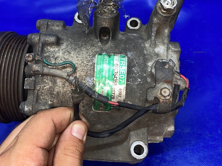 фото №7, Компресор кондиціонера civic viii cr-v n22a2 2.2 i-ctdi 38800-rsr-e010-m2