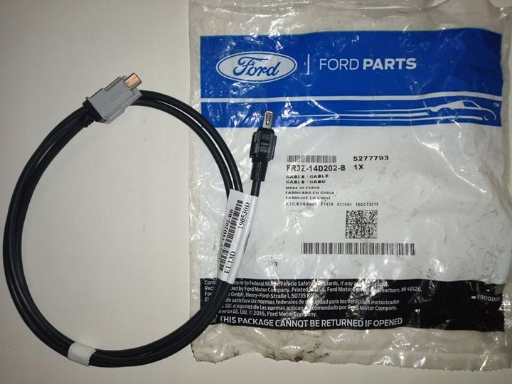 фото №11, Кабель usb ford mustang 2015- _ 5277793 _ fr3t-14d202-bb _ fr3z 14d202-b
