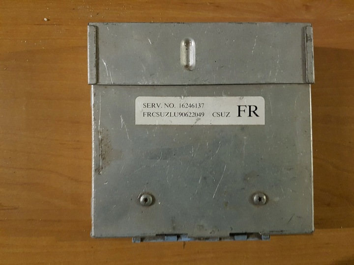 фото №1, Комп'ютер блок керування двигуна daewoo lanos 1.5 16v