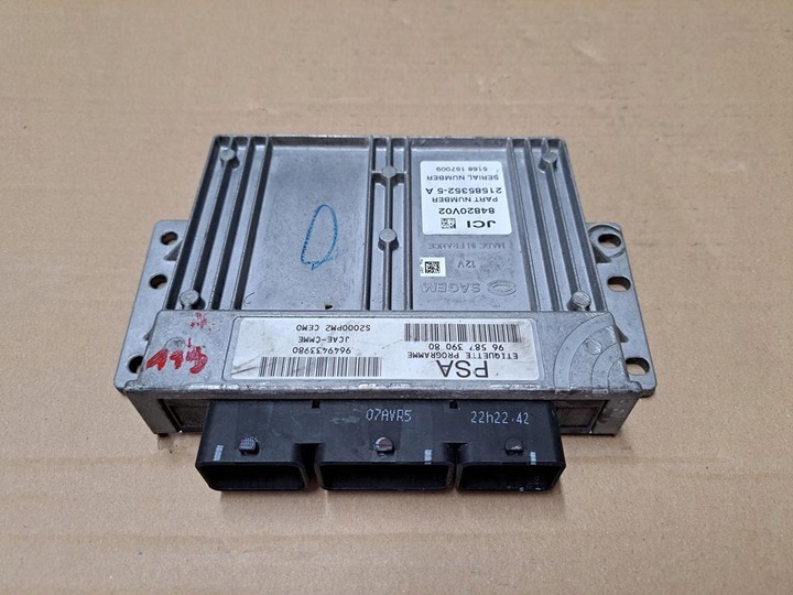 фото №1, Комп'ютер ecu peugeot citroen 9658739080 9649433980