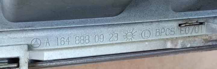 фото №13, Mercedes ml w164 решітка решітка радіатора рестайлінг