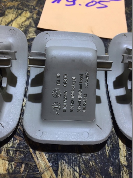 фото №8, A4 a5 a6 заглушка isofix зад комплект 8t0887233a