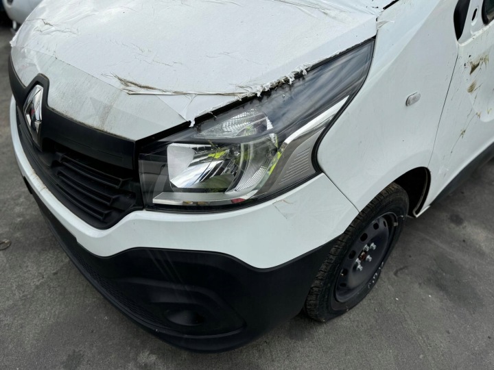 фото №9, Renault trafic iii 1.6 dci бампер лампы капот крылья радиатор pas балка