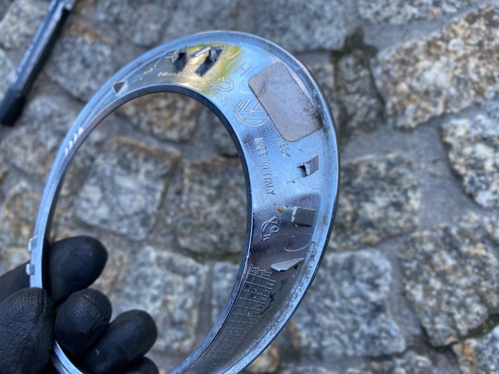 фото №10, Vw up 1s хром галоген ліві перед 1s0853399a оригінал