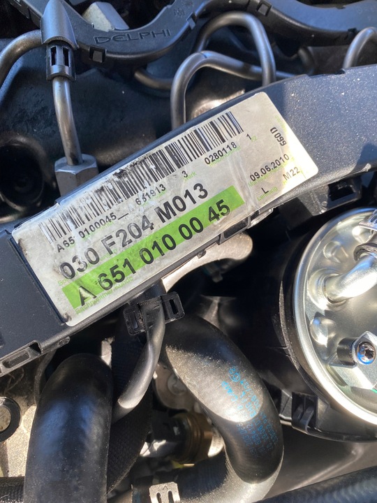 фото №1, Mercedes benz cklasa c клас w204 2,2cdi om651 джгут двигуна a6510100045