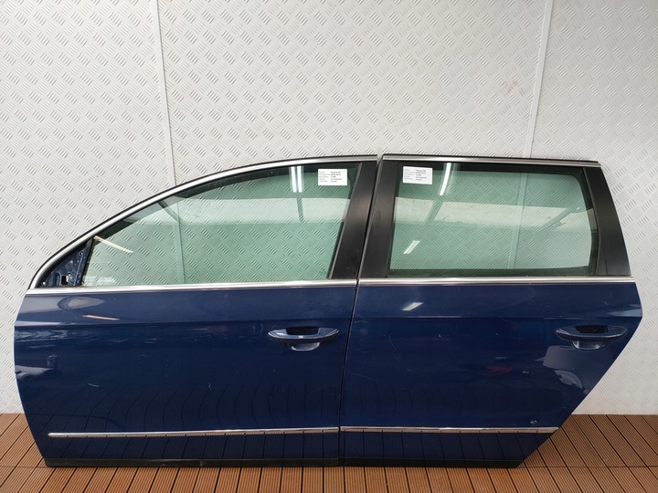 фото №1, Vw passat b6 05-10 универсал дверь передние i задние левая комплект цвет la5e оригинальный номер