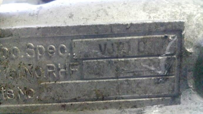 фото №6, Турбонагнітач mazda 323 2,0 ditd vj300103