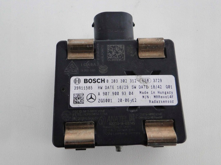 фото №3, Mercedes sprinter w907 907 радар дистроник abas