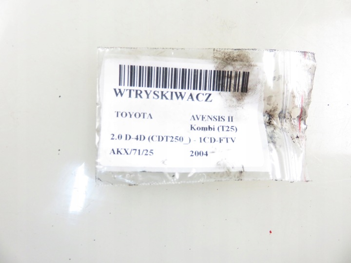 фото №6, Інжектор toyota 2.0 d-4d 23670-0g010 236700g010