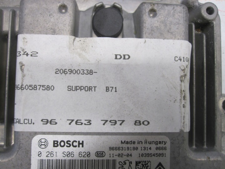 фото №8, Citroen c4 ii 11r блок управления двигателем (ecu) 9676379780 0261s06620