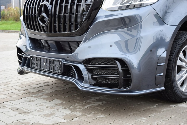 фото №8, Кузов kit sprinter 907 l2 бампер решітка радіатора пороги тюнінг amg petronas