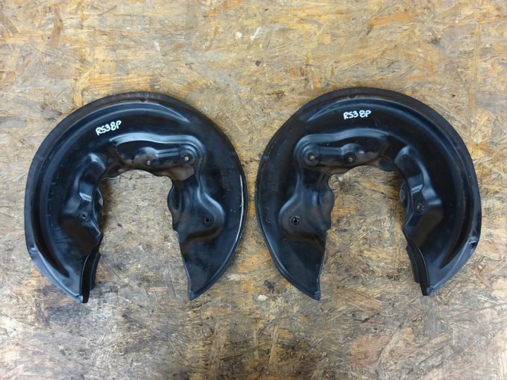 фото №9, Audi ttrs 8j rs3 8p 2.5 tfsi swap зажимы диски защитные накладки зад задние 310mm