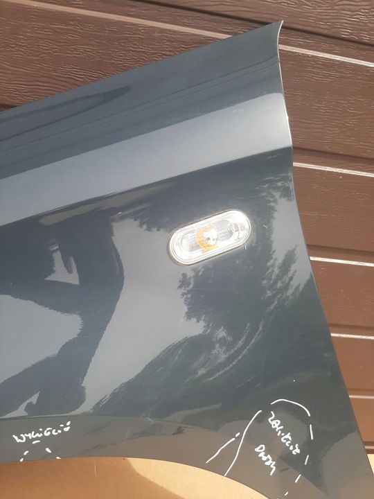 фото №7, Крыло левый перед seat altea 2004-2009 цвет lw7x