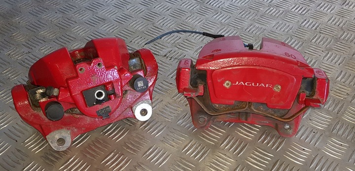 фото №5, Jaguar xf x260 3.0 sc зажимы диски тормозные 350mm красный комплект супер