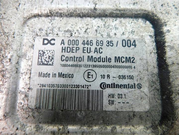 фото №8, Mb actros mp4 12r євро 5 комп'ютер блок керування двигуна a0004466935