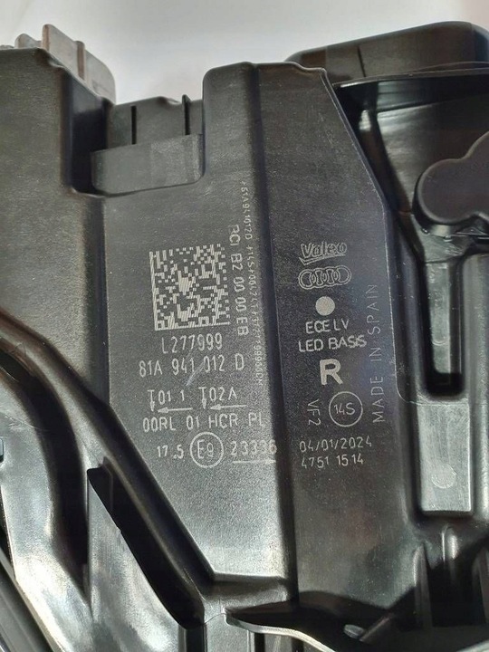фото №14, Audi q2 81a 2024r фара повний led праві оригінал 81a941012d супер стан