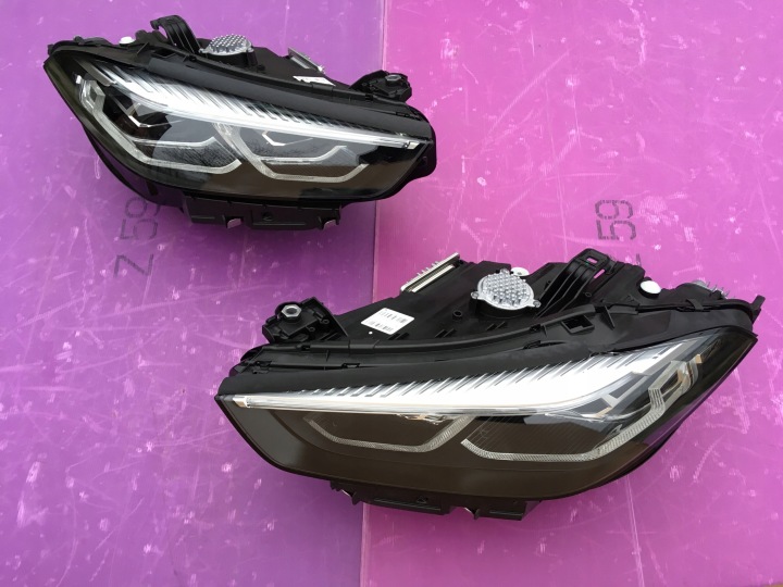 фото №11, Bmw 8 g14 g15 g16 фара полный led новая бампер капот pas bmw m8 f91 f92 f93