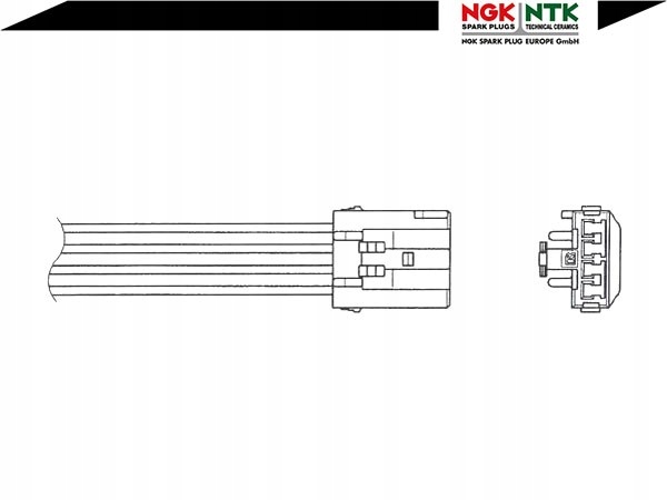 фото №2, Ngk лямбда-зонд toyota avensis 1.6 vvt-i _t22_